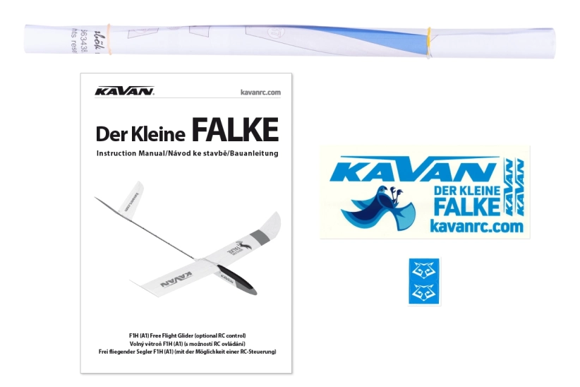 Der kleine Falke – vetroň A1 (F1H) 1240 mm