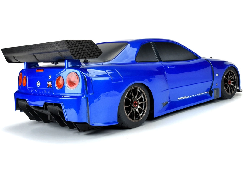 Karoséria PROTOform 1:7 Nissan Skyline GT-R R34 2002 modrá: Infraction 6S