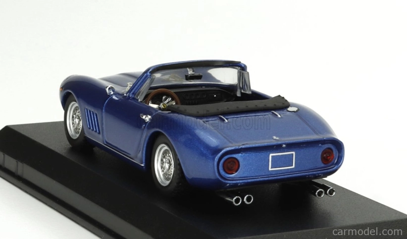 Best-model Ferrari 275 Gtb/4s S/n.10453 Nart Spider Open 1967 - Personal Car Steve Mcqueen 1:43 Blue Met