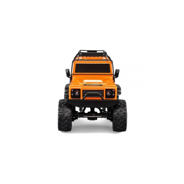 RC auto Siva Land Rover Defender, oranžová