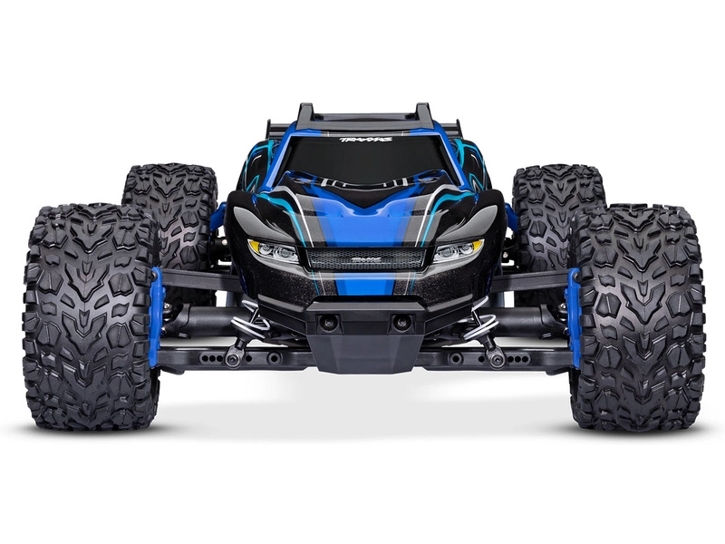 RC auto Traxxas Rustler 1:10 2BL 4WD RTR, modré