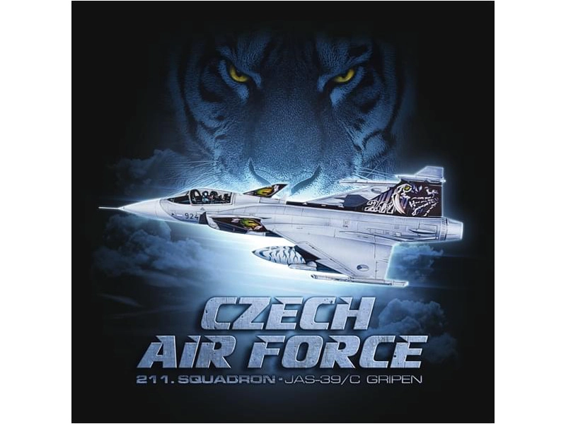 Antonio pánské tričko JAS-39/C Gripen XL