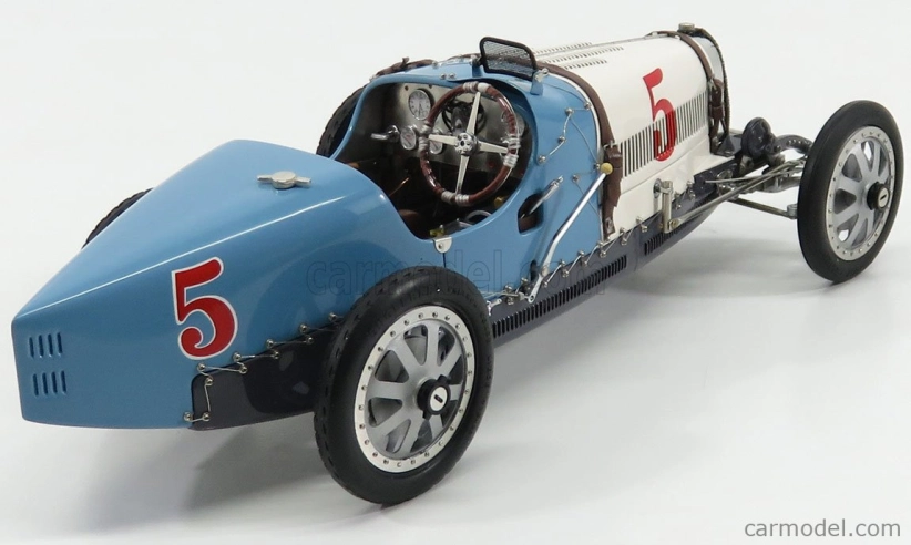Cmc Bugatti T35 N 5 Nation Coulor Project Argentina 1924 1:18 Světle Modrá Bílá