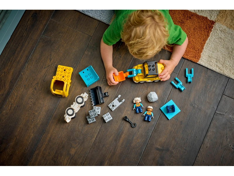 LEGO DUPLO - Vozidlá na stavbe 3 v 1