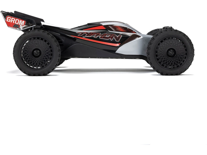 RC auto Arrma Typhon Grom 223S BLX 1:14 4WD RTR Basic, stříbrná