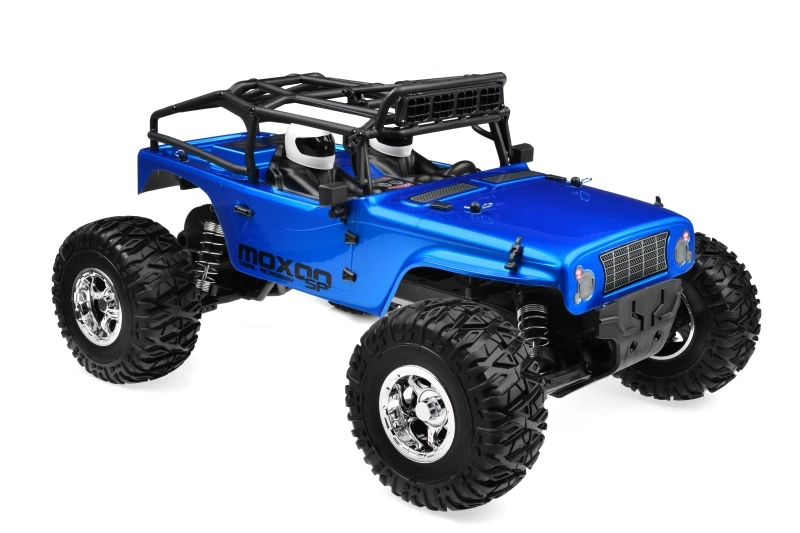 MOXOO SP - 1/10 Monster Truck 2WD - RTR - stejnosměrný motor + 50C 5400mAh Lipo + nabíječ