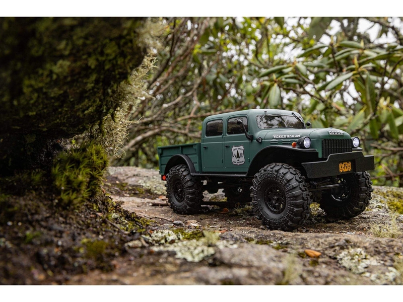 Axial SCX24 Dodge Power Wagon 1940 1:24 4WD oranžová