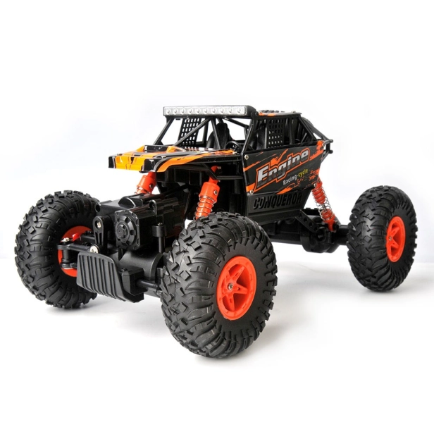 RC crawler Engine 1:18, oranžová
