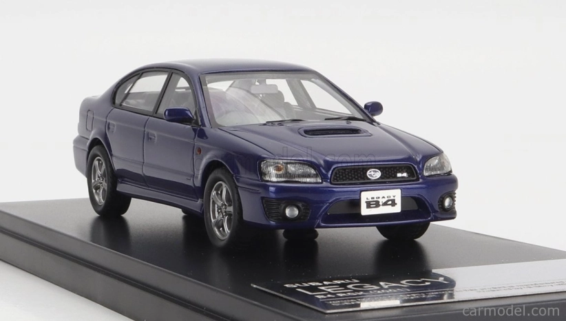 Hi-story Subaru Legacy B4 Rsk 2001 1:43 Blue Met