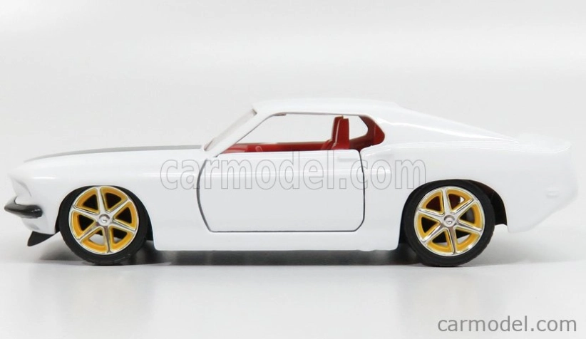 Jada Ford usa Roman's Mustang Custom Anvil Halo 1969 - Fast & Furious Vi (2013) 1:32 Biela