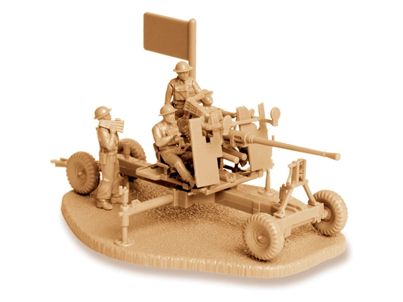 Zvezda Snap Kit – British Bofors 40mm Mk-2 AA (1:72)
