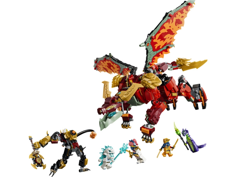 LEGO Ninjago - Wyldfyre a transformační dračí oblek