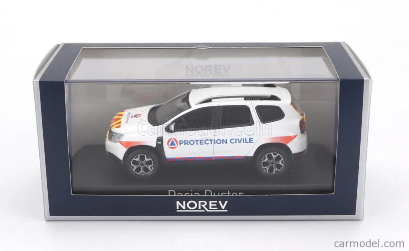 Norev Dacia Duster Protection Civile 2020 1:43 Bílá