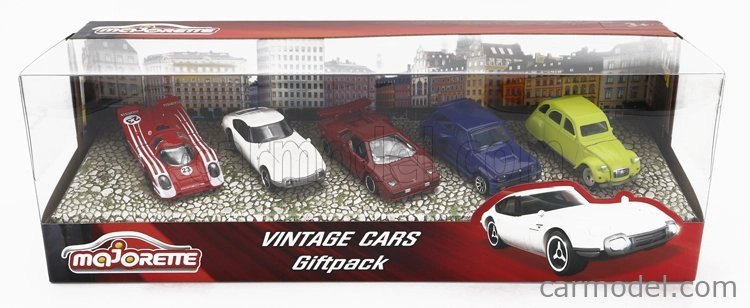 Majorette Renault Set pěti modelů 1:64