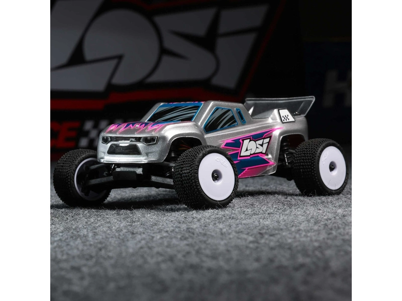 BAZAR – RC auto Losi Micro-T 1:28 RTR, biele