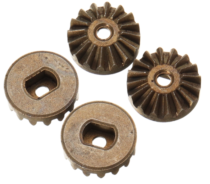Kompletní sada ozubení do obou diferenciálů pro Across, bronzová