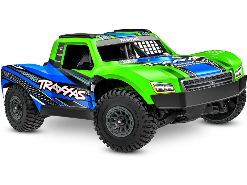 Traxxas Mini Slash 1:12 BL-2s 4WD RTR zelený