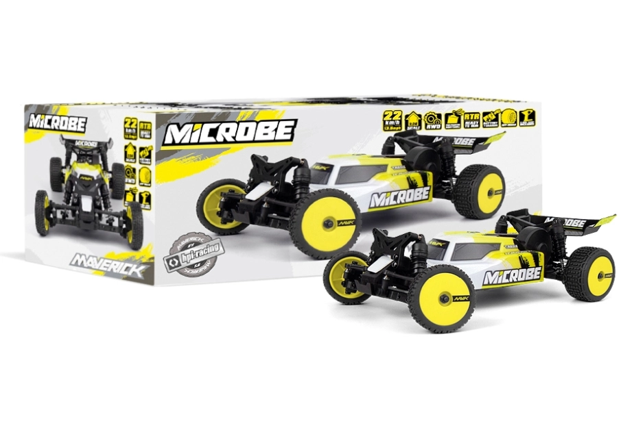 Maverick Microbe 1/24th Buggy - Žlutá