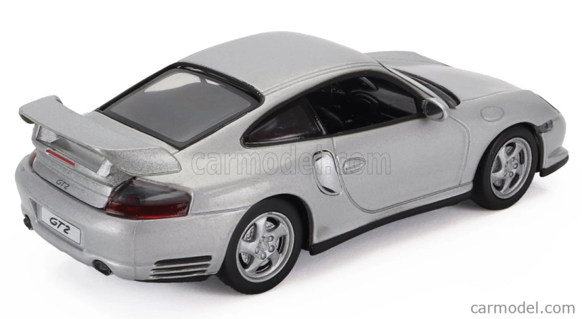 Edicola Porsche 911 996 Gt2 Coupe 2000 1:43 Silver