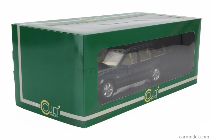 Cult-scale models Volvo V70 Xc Cross Country Sw Station Wagon 1996 1:18 Modrá Zelená Met