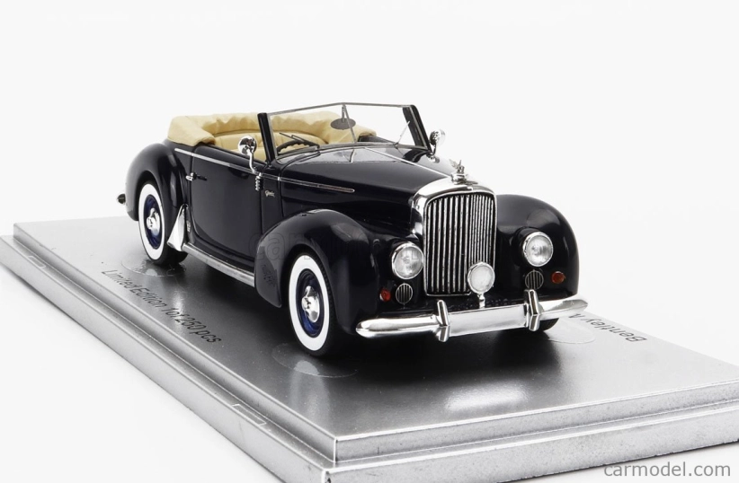 Kess-model Bentley Mkvi Drophead Coupe Graber Cabriolet Open 1948 1:43 Modrá