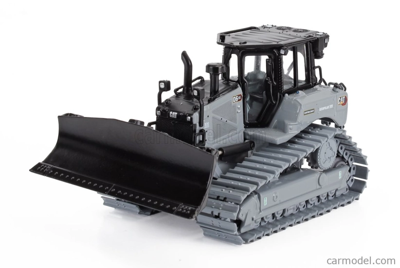 Dm-models Caterpillar Catd6 Xe Lgp Ruspa Cingolata - Scraper Truck-type Tractor 1:50 Grey