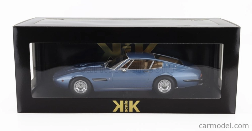 Kk-scale Maserati Ghibli Coupe 1969 1:18 Blue Met