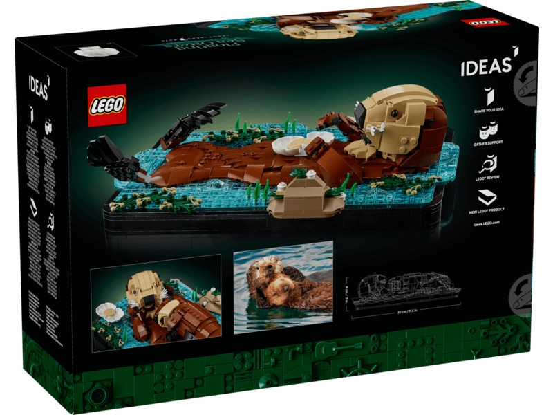 LEGO Ideas - Plávajúce morské vydry