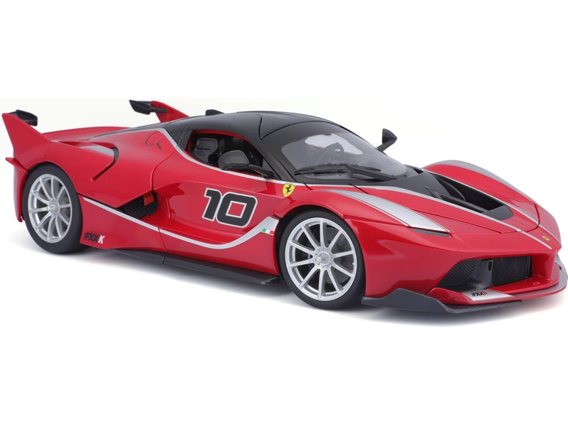 Bburago Ferrari FXX K 1:18 červená metalíza
