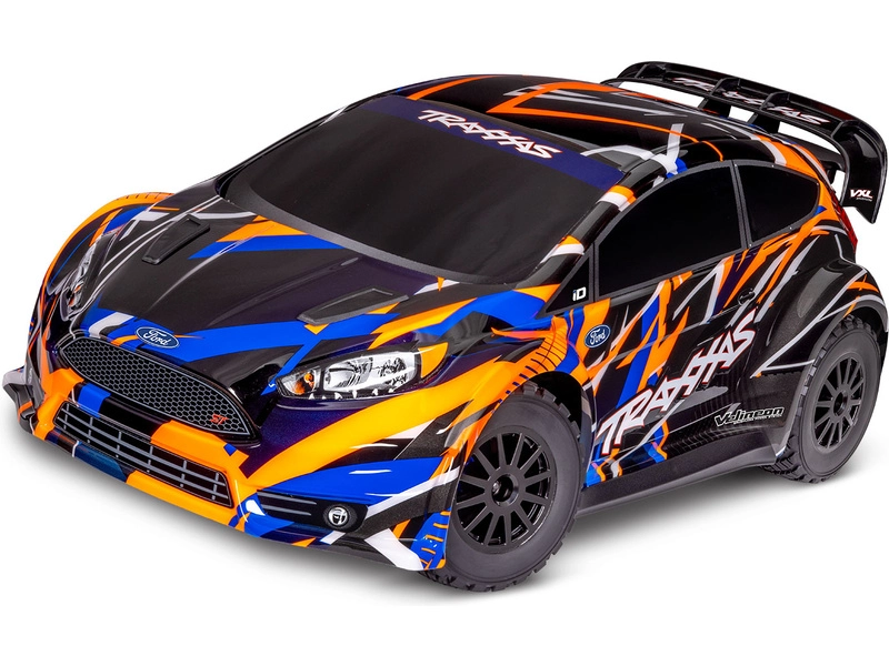 RC auto Traxxas Ford Fiesta ST Rally 1:10 VXL RTR, oranžová