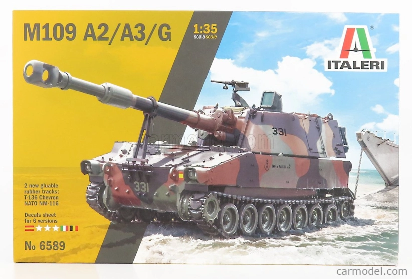 Italeri Tank M109 A2/a3/g Military 1945 1:35 /