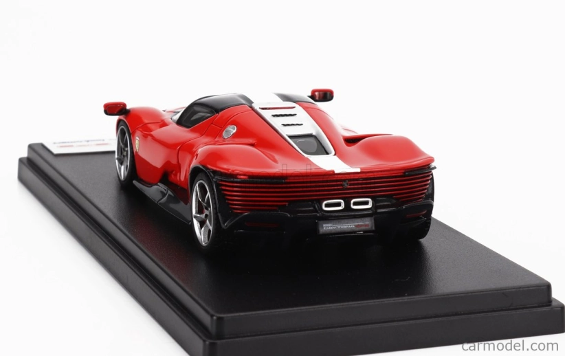 Looksmart Ferrari Daytona Sp3 Closed Roof 2022 1:43 Rosso Scuderia - Červená Bílá
