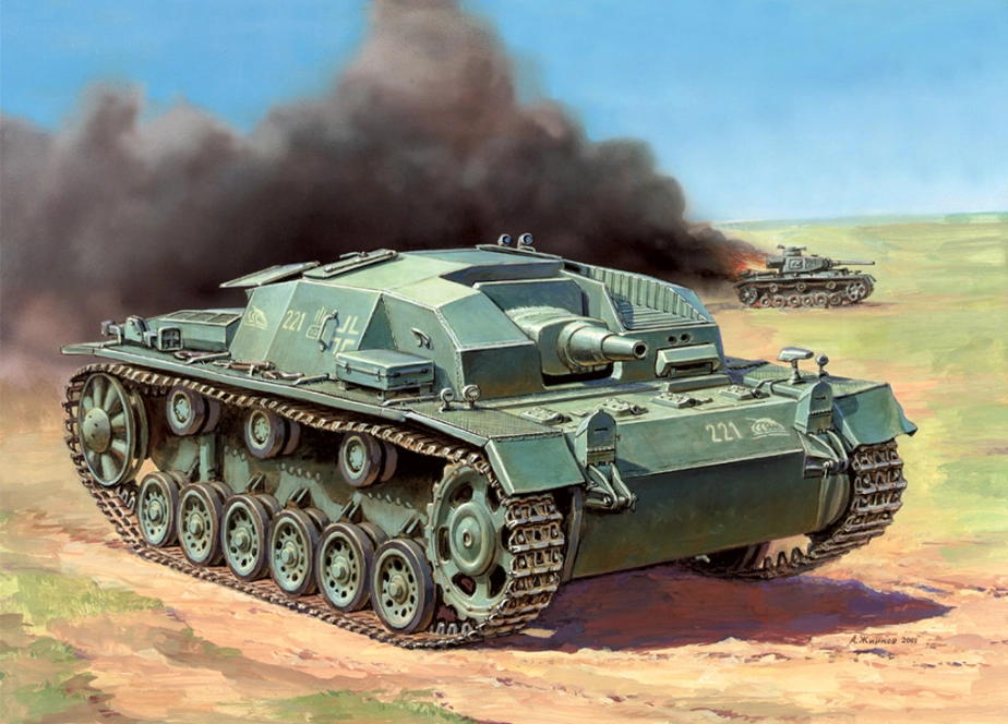 Zvezda Snap Kit - Sturmgeschütz III Ausf.B (1:100)
