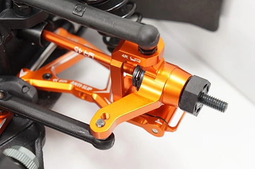 Hliníkové přední spodní ramena pro HPI RS4 SPORT3 Oranžové