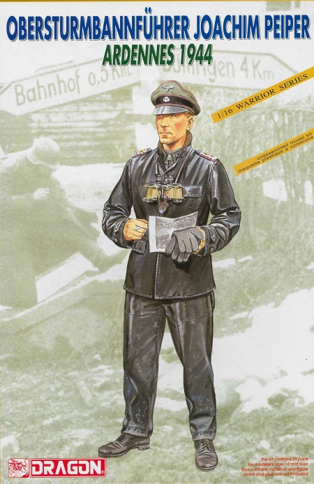 Model Kit figúrka 1620 - OBERSTURMBANNFÜHRER (ARDENNES 1944) (1:16)