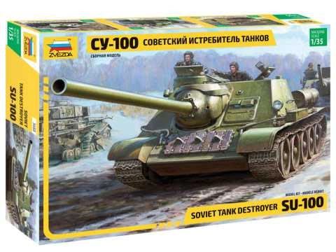 Zvezda SU-100 (nová forma) (1:35)