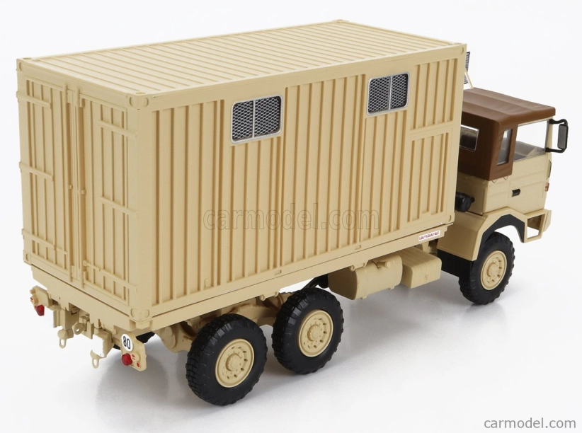 Edicola Berliet Gbd Truck 6x6 Military Postazione Mobile 1959 1:43 Military Sand