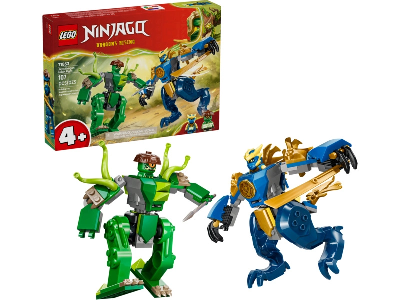 LEGO Ninjago - Jay a boj v dračom robotickom obleku