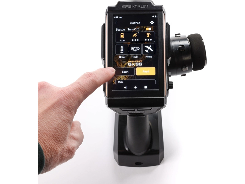 Bezdrôtový tachometer a záznamník údajov Spectrum GPS GNSS