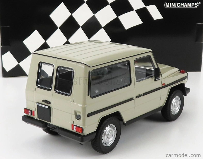 Minichamps Mercedes benz G-class Short (w460) 1980 1:18 Sivá