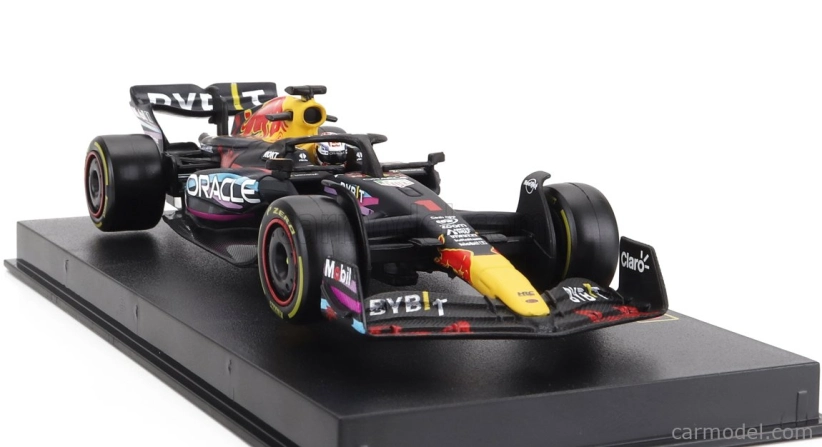 Bburago Red bull F1 Rb19 Team Oracle Red Bull Racing N 1 1:43, tmavomodrá