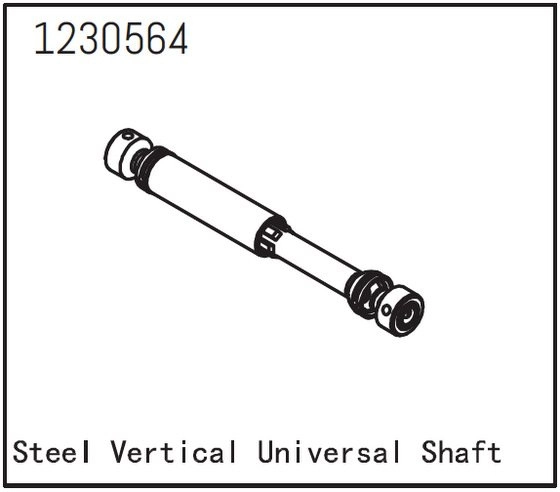 Steel Universal Shaft 90/120mm