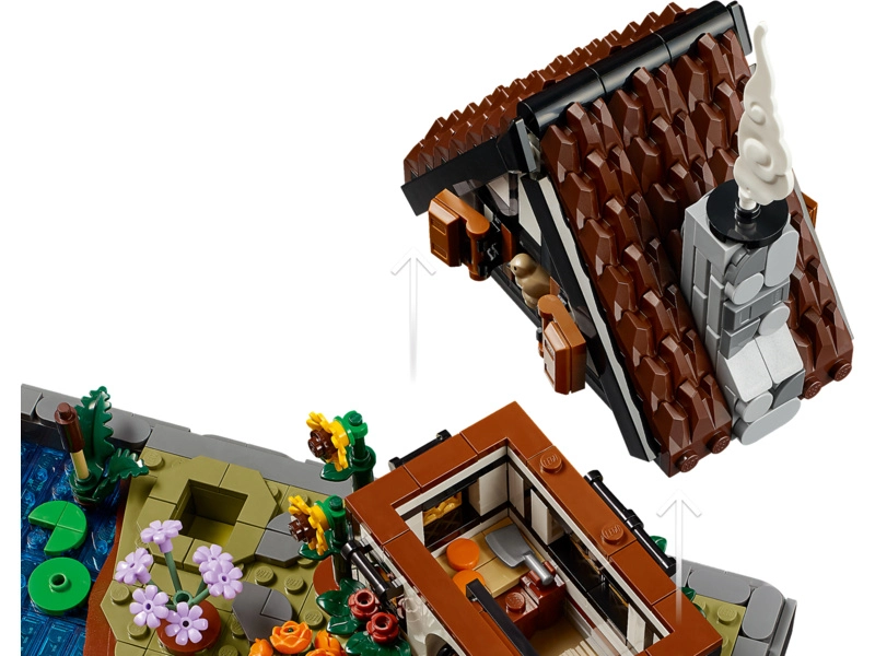 LEGO Icons - Chata a podzimní zahrada