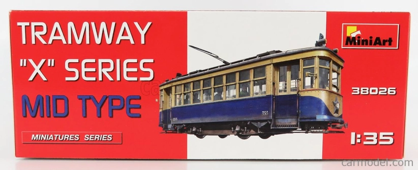 Miniart Tatra Trambus série X stredný typ 1978 1:35 /