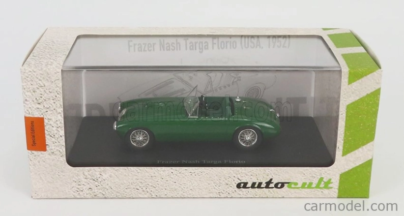 Autocult Frazer Nash Targa Florio Veľká Británia 1952 1:43 Tmavo zelená
