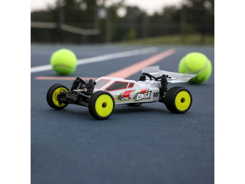 RC auto Losi Micro-B 1:24 RTR, strieborné