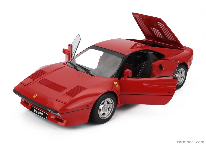 Ferrari 288 Gto 1984 v mierke 1:12 červené
