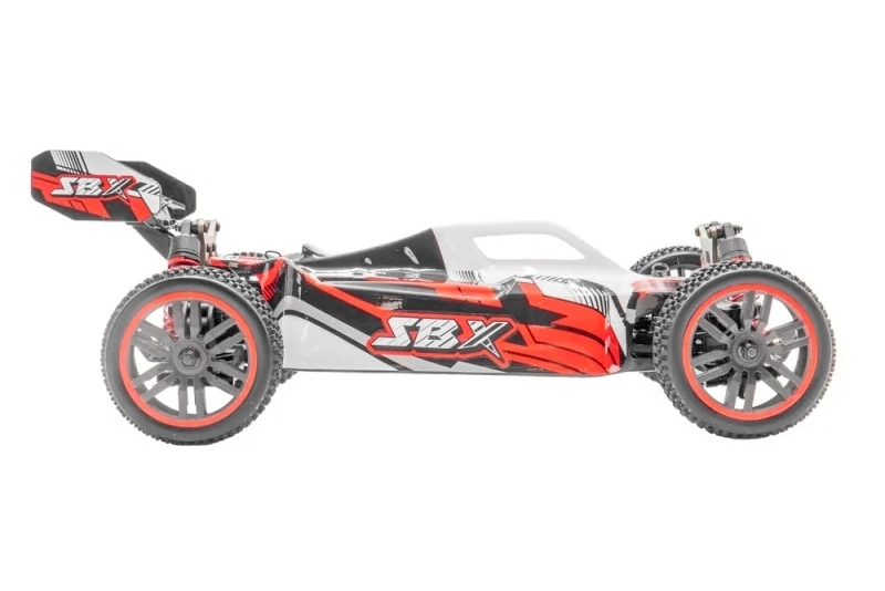 SBX Buggy 1/12 XL - 2,4 GHz RTR (4WD), červená