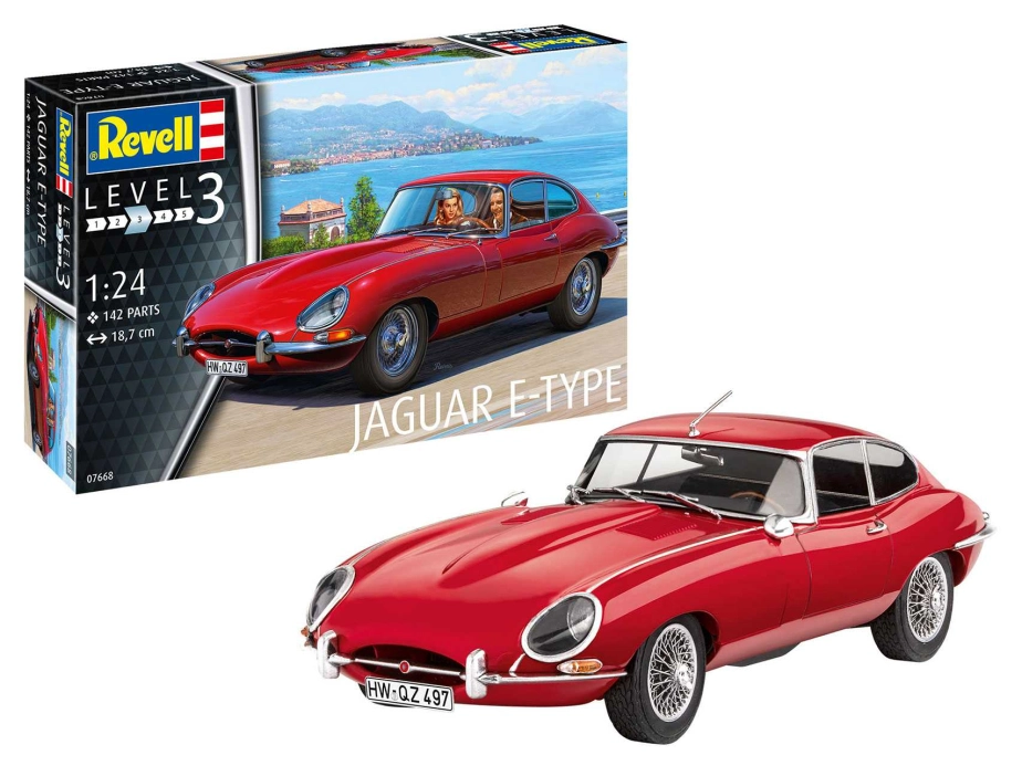 Revell Jaguar E-Type (Coupé) (1:24)