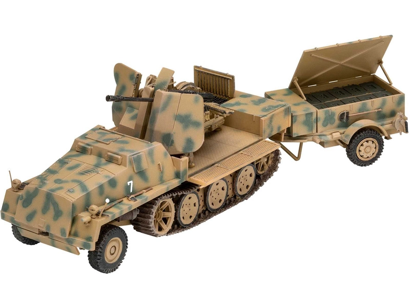 Revell sWS mit Flak-Aufbau als Sfl. mit 3,7 cm Flak 43 (1:72)